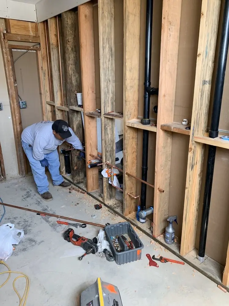Commercial rough-in plumbing for Commercial Plumbing in Ridgefield